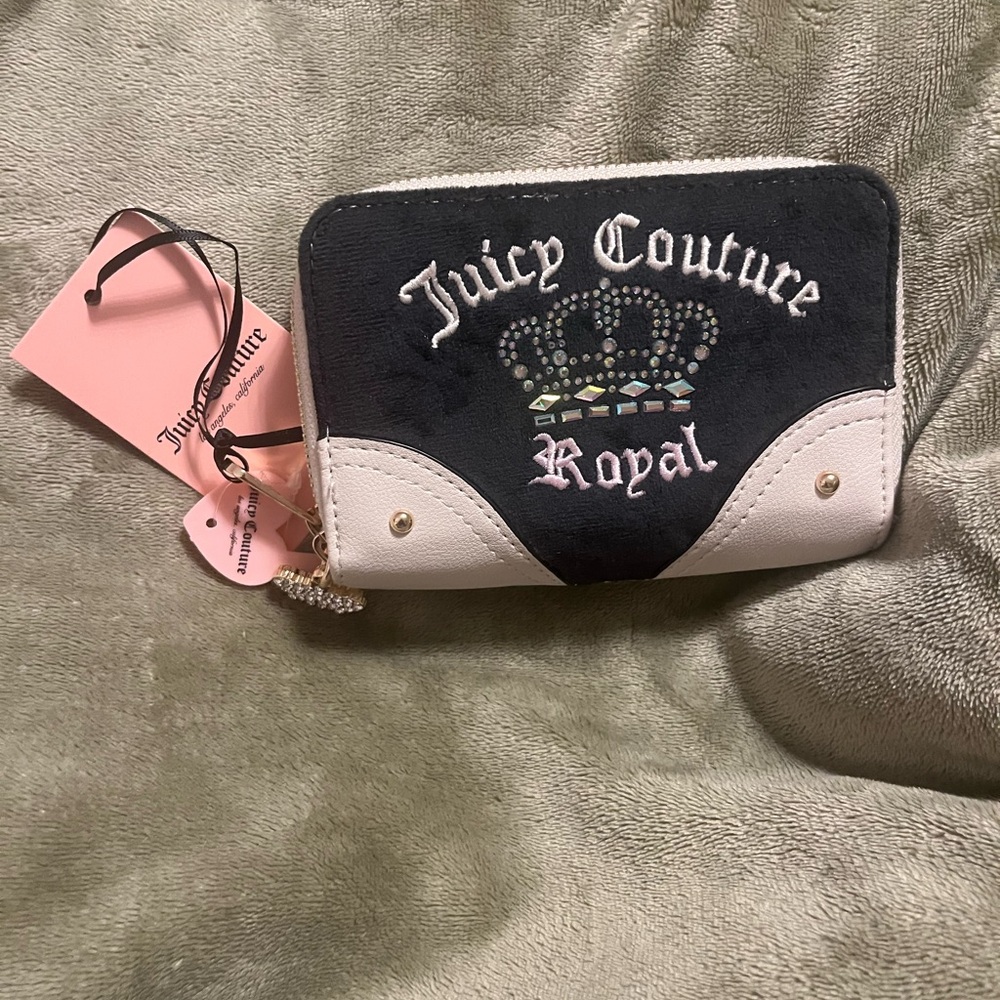 Juicy Couture Black and White Wallet